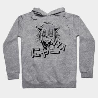 Neko Girl Nya Hoodie